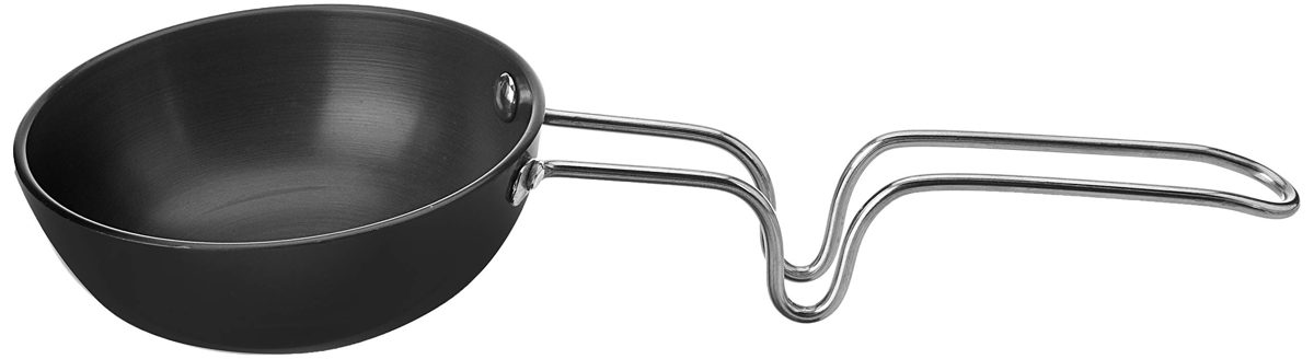 Amazon Brand - Solimo Hard Anodized Tadka Pan (11cm)