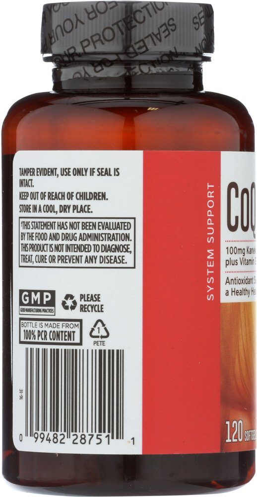Whole Foods Market, CoQ10 100mg plus Vitamin E, 120 ct