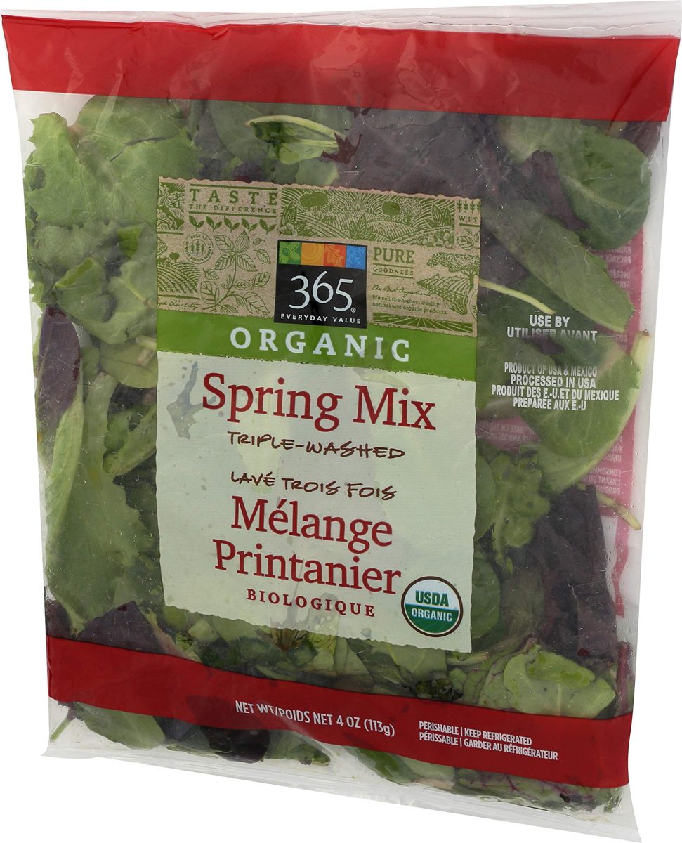 365 Everyday Value, Organic Spring Mix, 4 oz