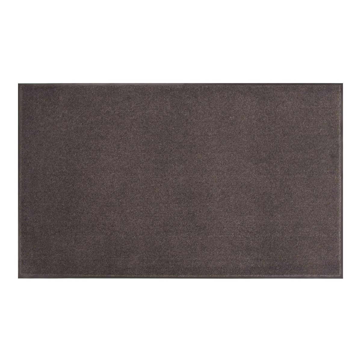 AmazonBasics Cut-Pile Polypropylene Commercial Carpet Vinyl-Backed Mat 3x10 Charcoal