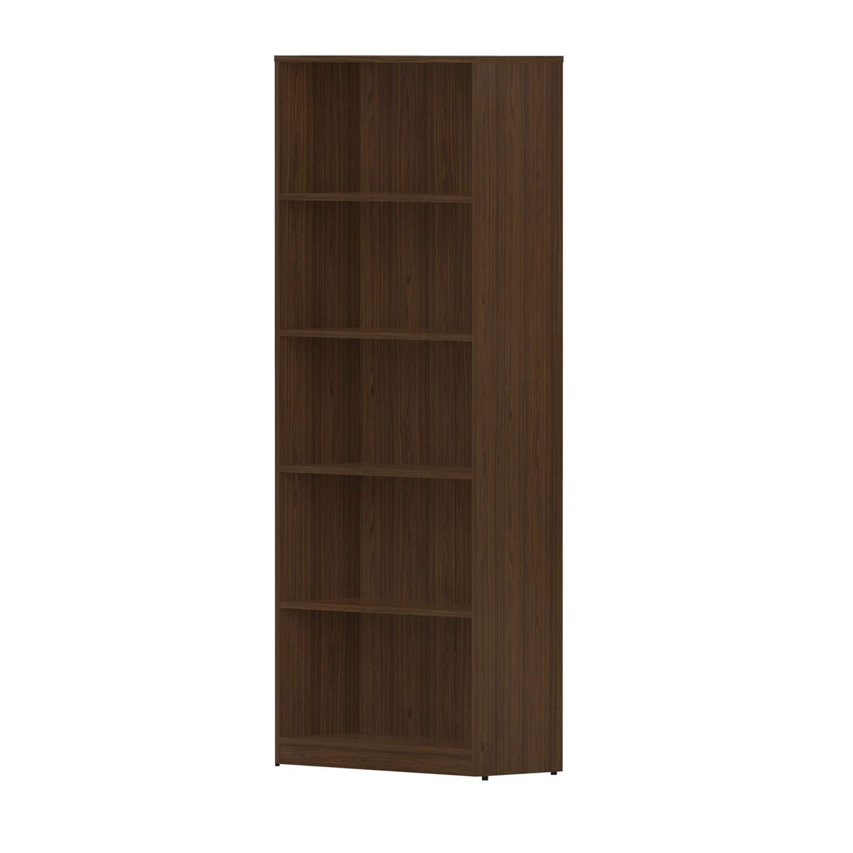 Amazon Brand - Solimo Pavo Engineered Wood Bookcase (Walnut Durance Finish)