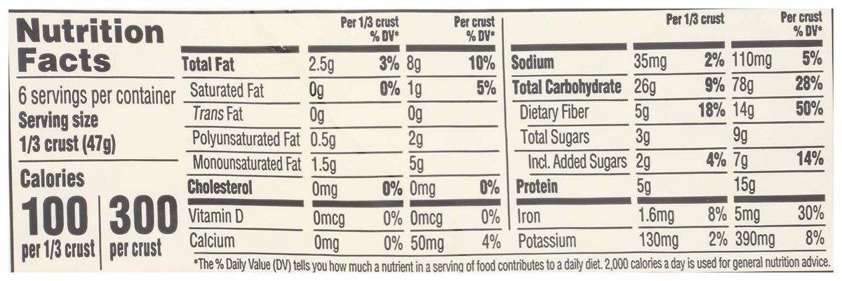365 Everyday Value, Pizza Crusts Sprouted Wheat Organic 12 Inch 2 Count, 10 Ounce