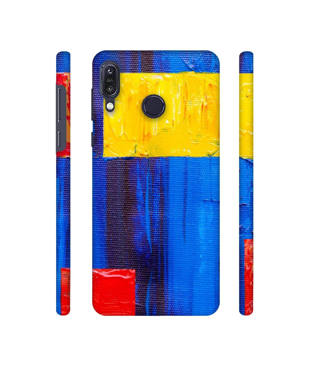 Amazon Brand - Solimo Designer Rectangle On Canvas 3D Printed Hard Back Case Mobile Cover for Asus Zenfone Max M1 ZB555KL
