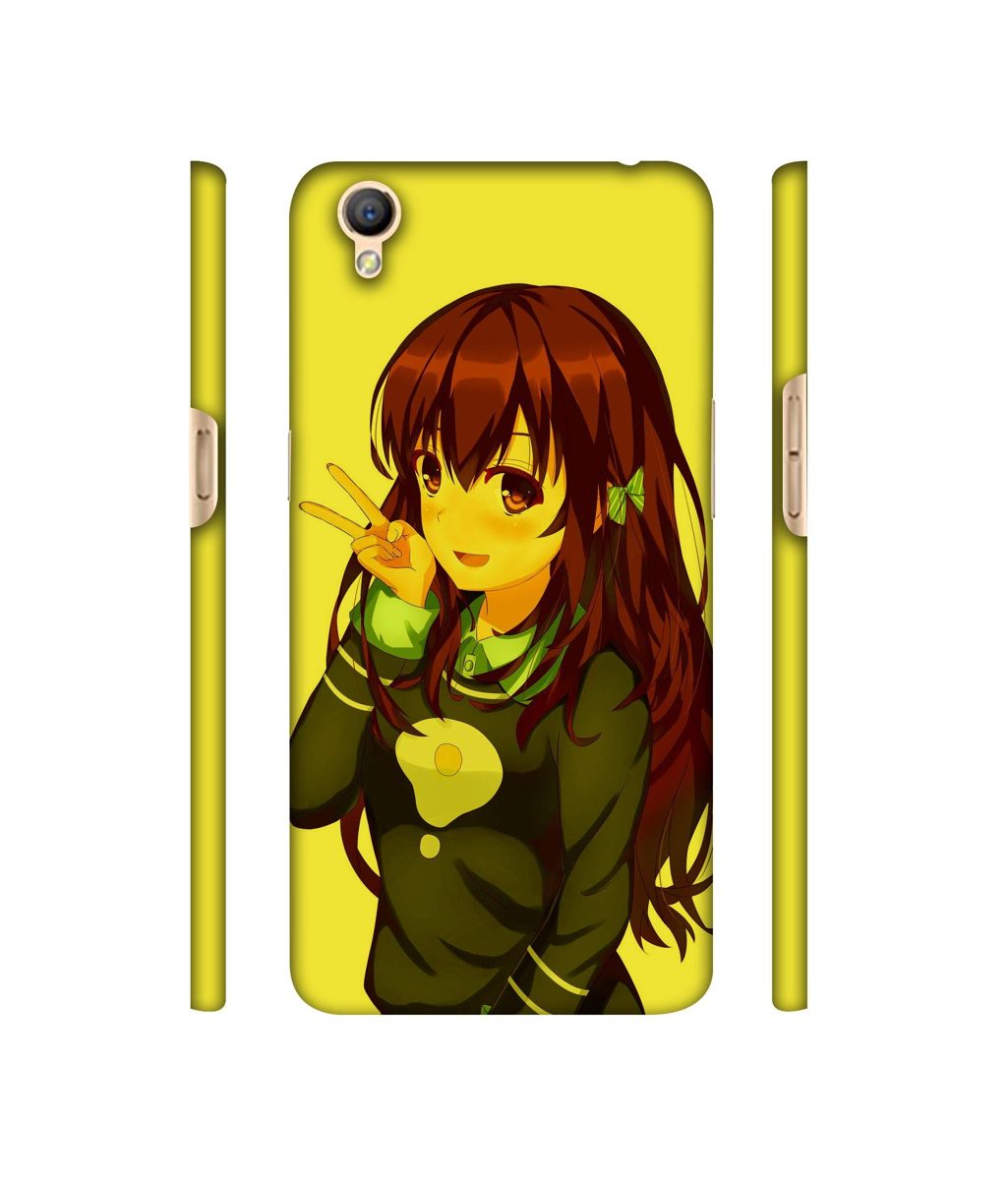 Amazon Brand - Solimo Designer DJ Girl Vector 3D Printed Hard Back Case Mobile Cover for Oppo A37
