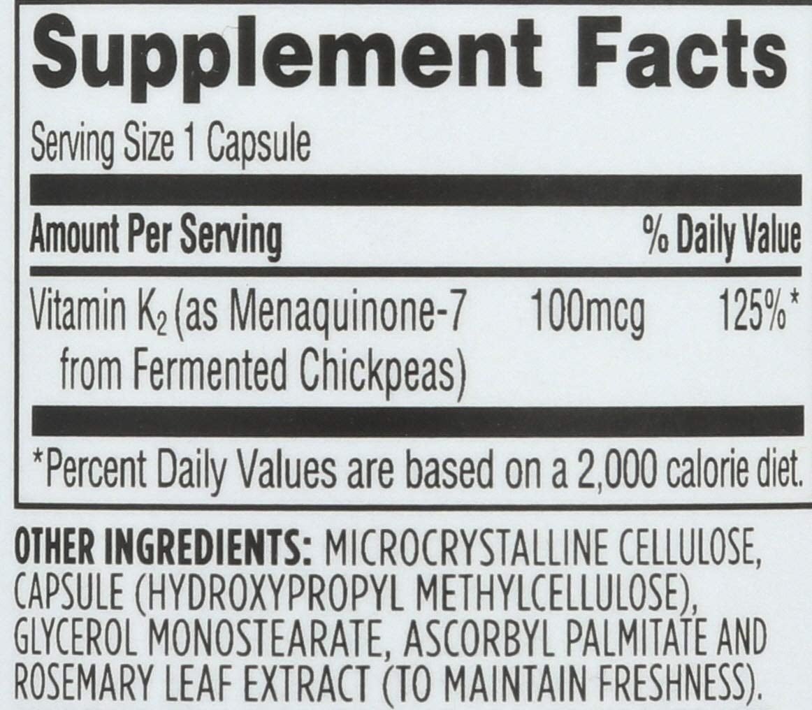 Whole Foods Market, Vitamin K2, 30 ct