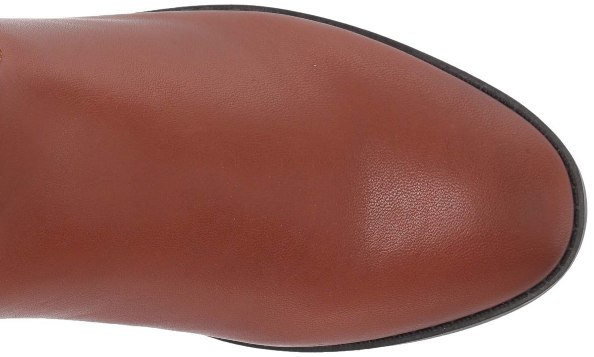 Amazon Brand - 206 Collective Women's Voltan Leather Fashion Boot, Cognac, 10 B US