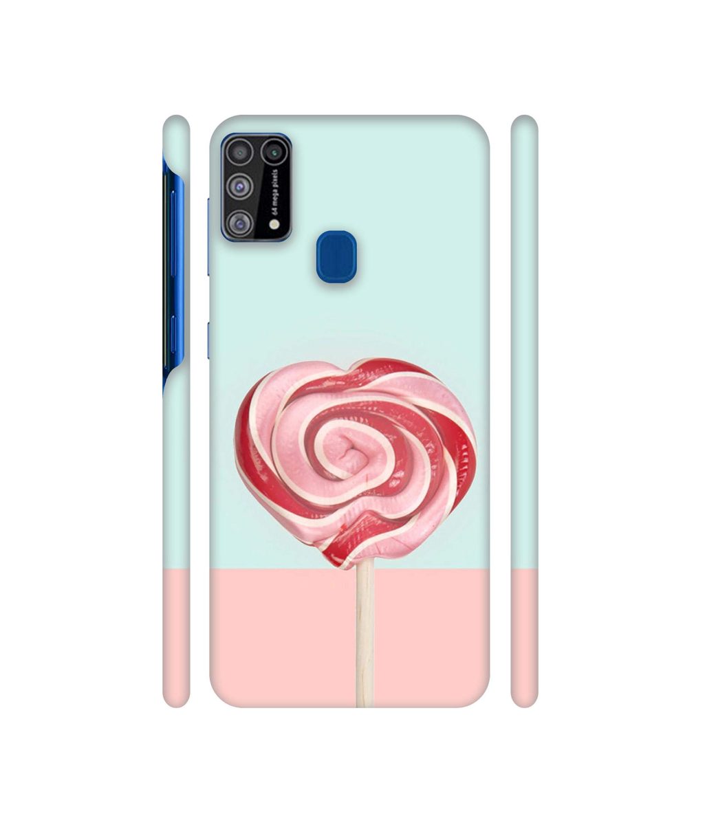 Amazon Brand - Solimo Designer Round Candy 3D Printed Hard Back Case Mobile Cover for Samsung Galaxy M31