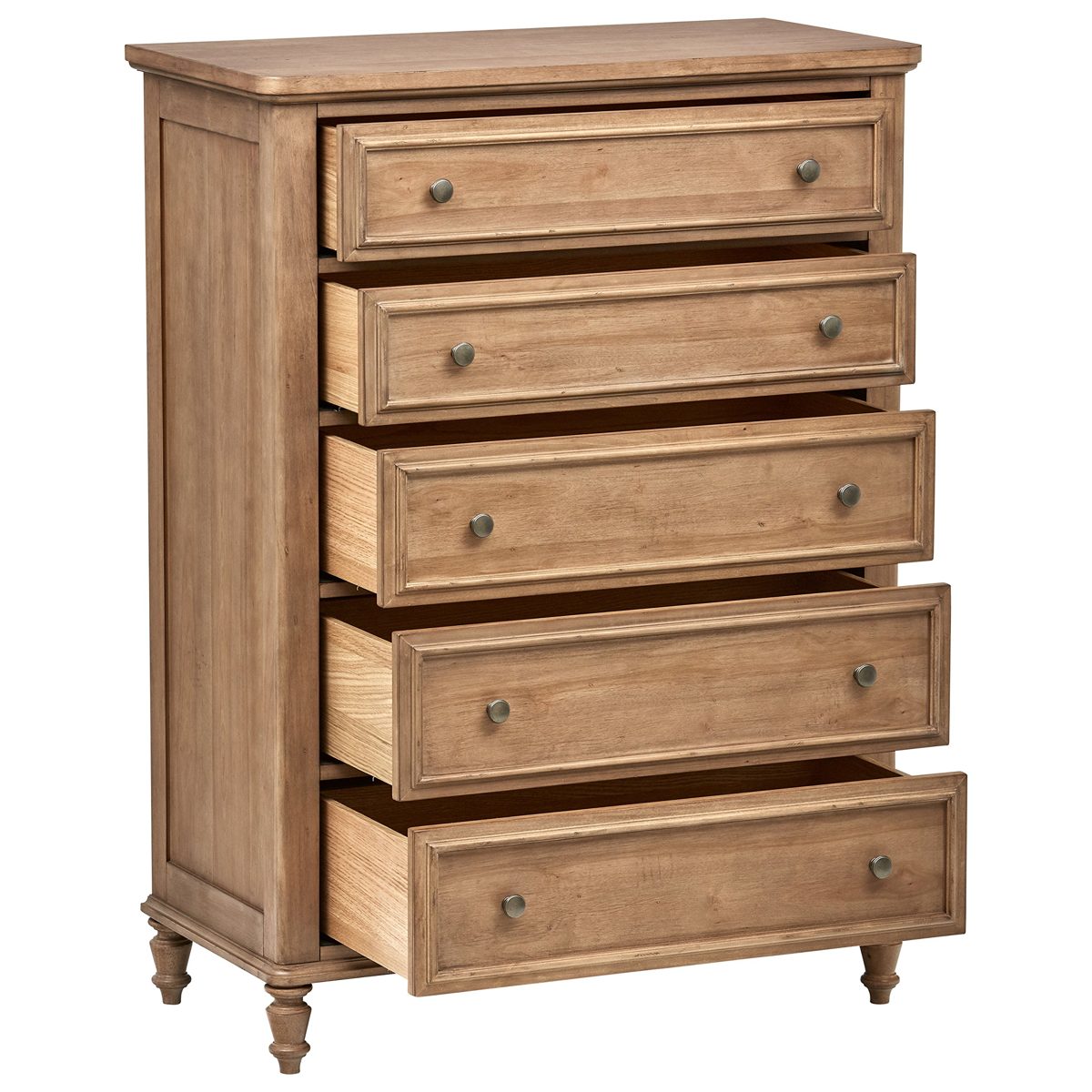 Amazon Brand – Stone & Beam Chase Casual Wood Bedroom Dresser, 38" W, Natural