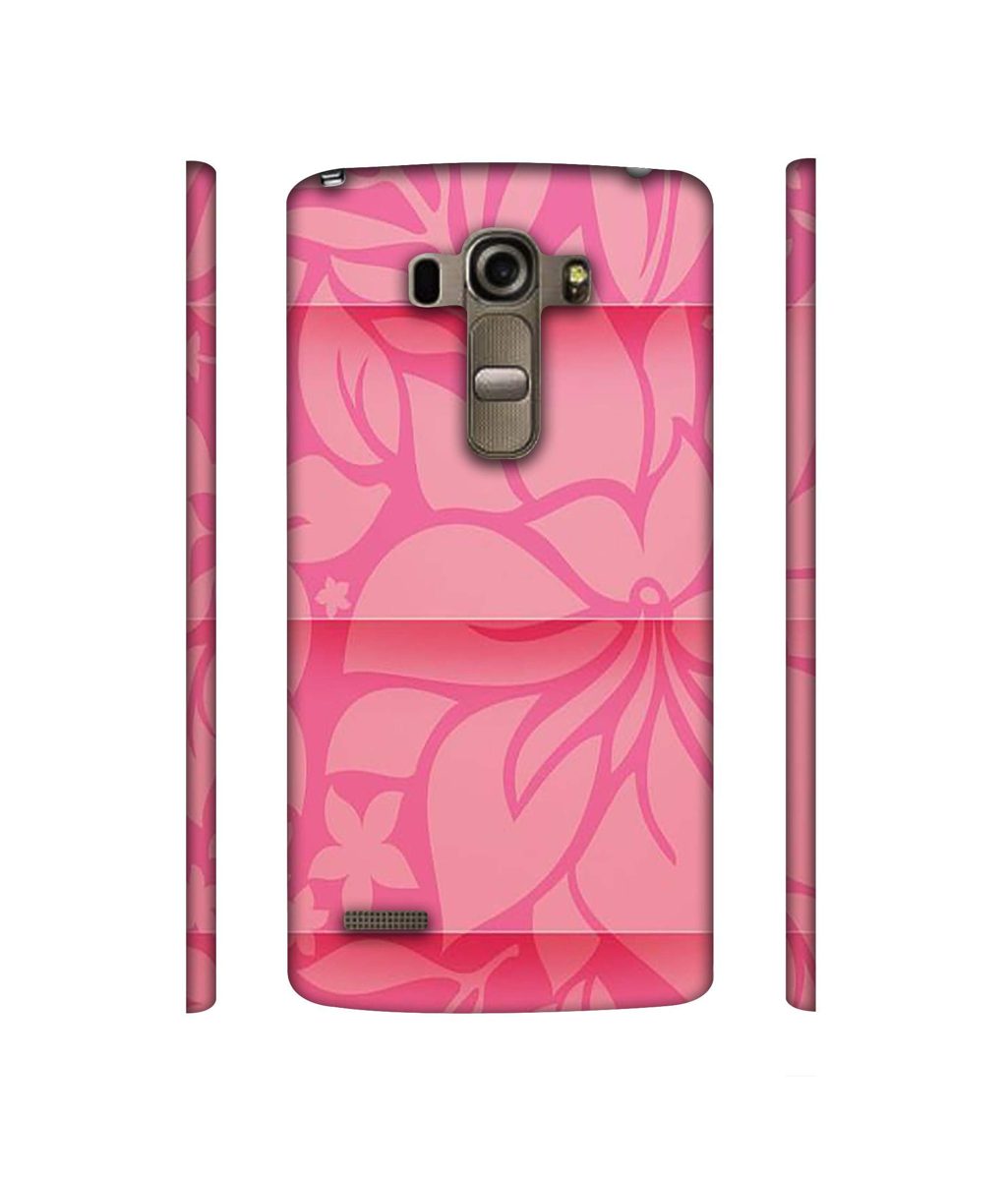 Amazon Brand - Solimo Designer Pink Flower Banch Print On Cloth 3D Printed Hard Back Case Mobile Cover for LG G4 Stylus