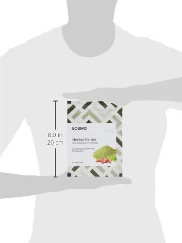 Amazon Brand - Solimo Herbal Henna, 200 g