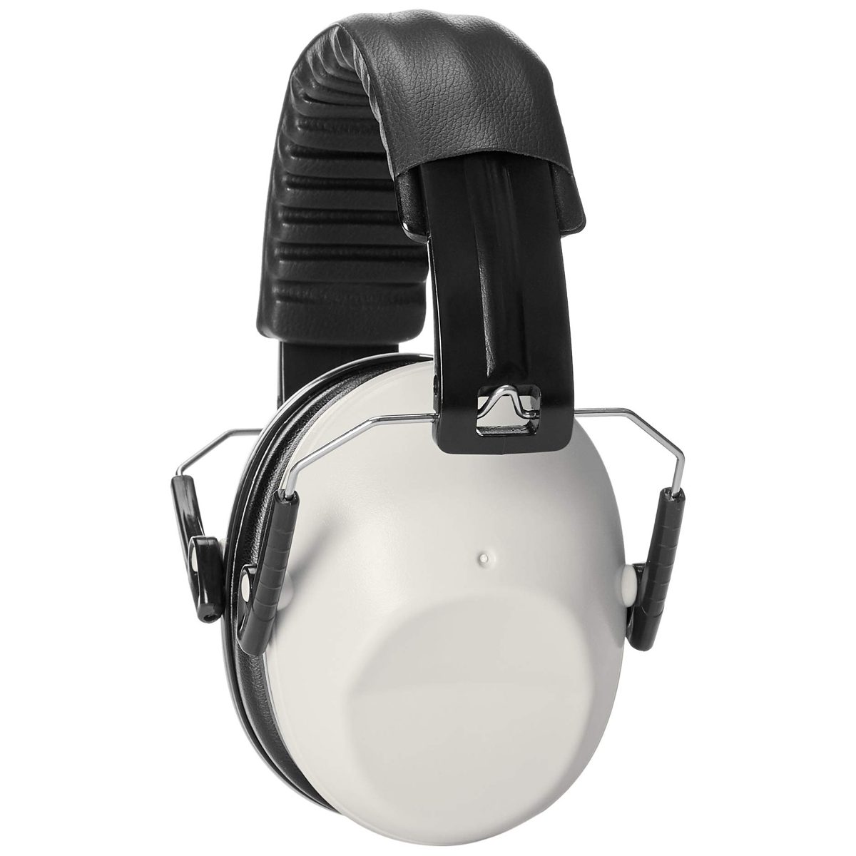 AmazonBasics Kids Ear Protection Safety Earmuffs, White