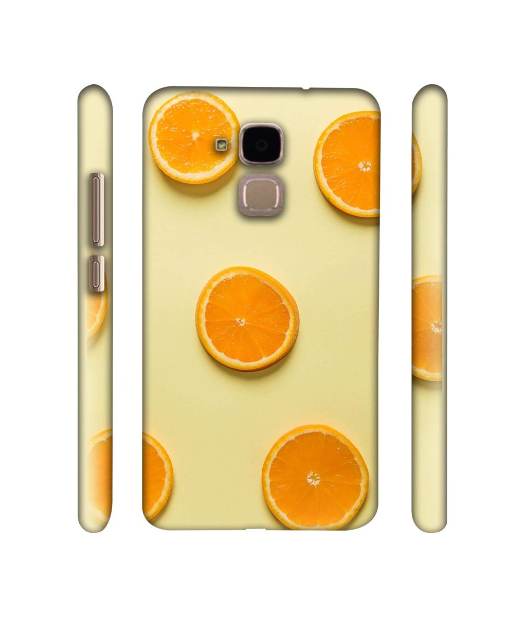 Amazon Brand - Solimo Designer Orange Texture 3D Printed Hard Back Case Mobile Cover for Huawei Honor 5c