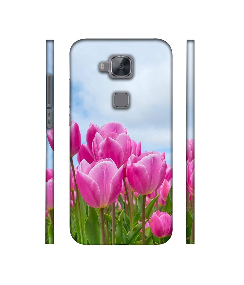 Amazon Brand - Solimo Designer Pink Lily 3D Printed Hard Back Case Mobile Cover for Huawei G8
