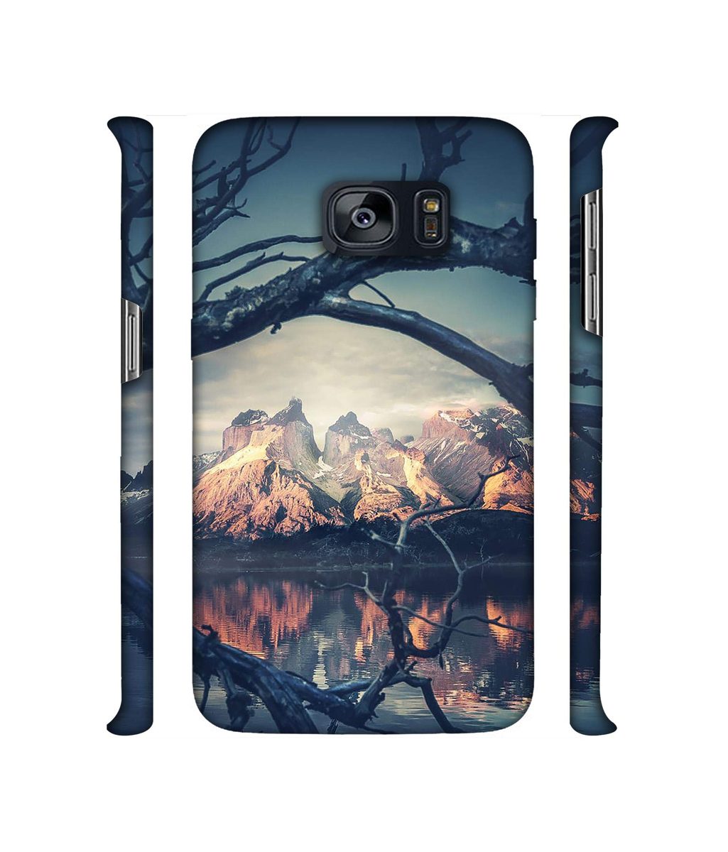 Amazon Brand - Solimo Designer Tree Reflextion 3D Printed Hard Back Case Mobile Cover for Samsung Galaxy S7 Edge