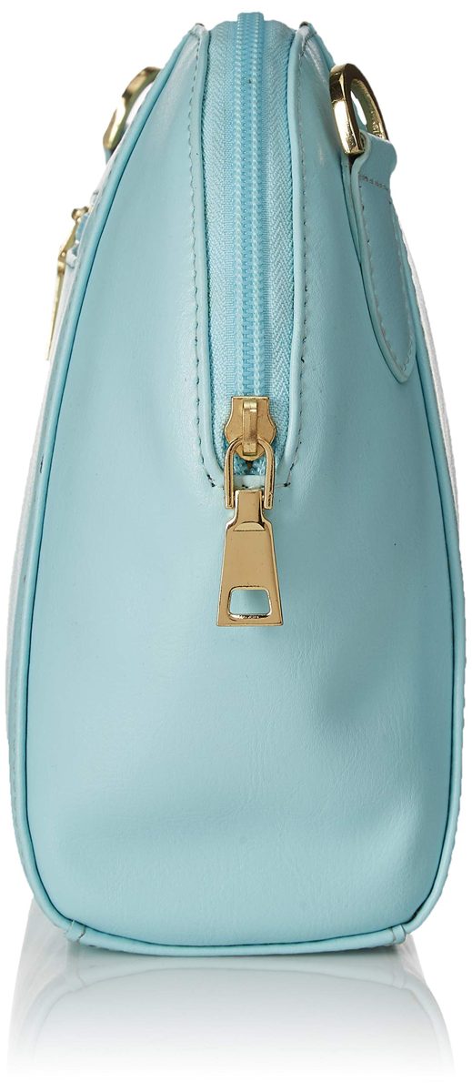 Amazon Brand - Eden & Ivy Aw-19 Women's Sling bag (Aqua)