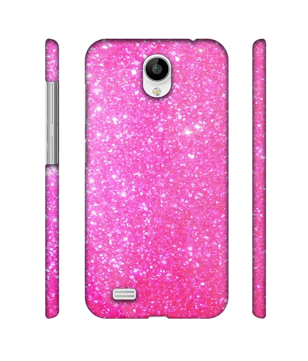 Amazon Brand - Solimo Designer Pink Sparkle 3D Printed Hard Back Case Mobile Cover for Vivo Y21L