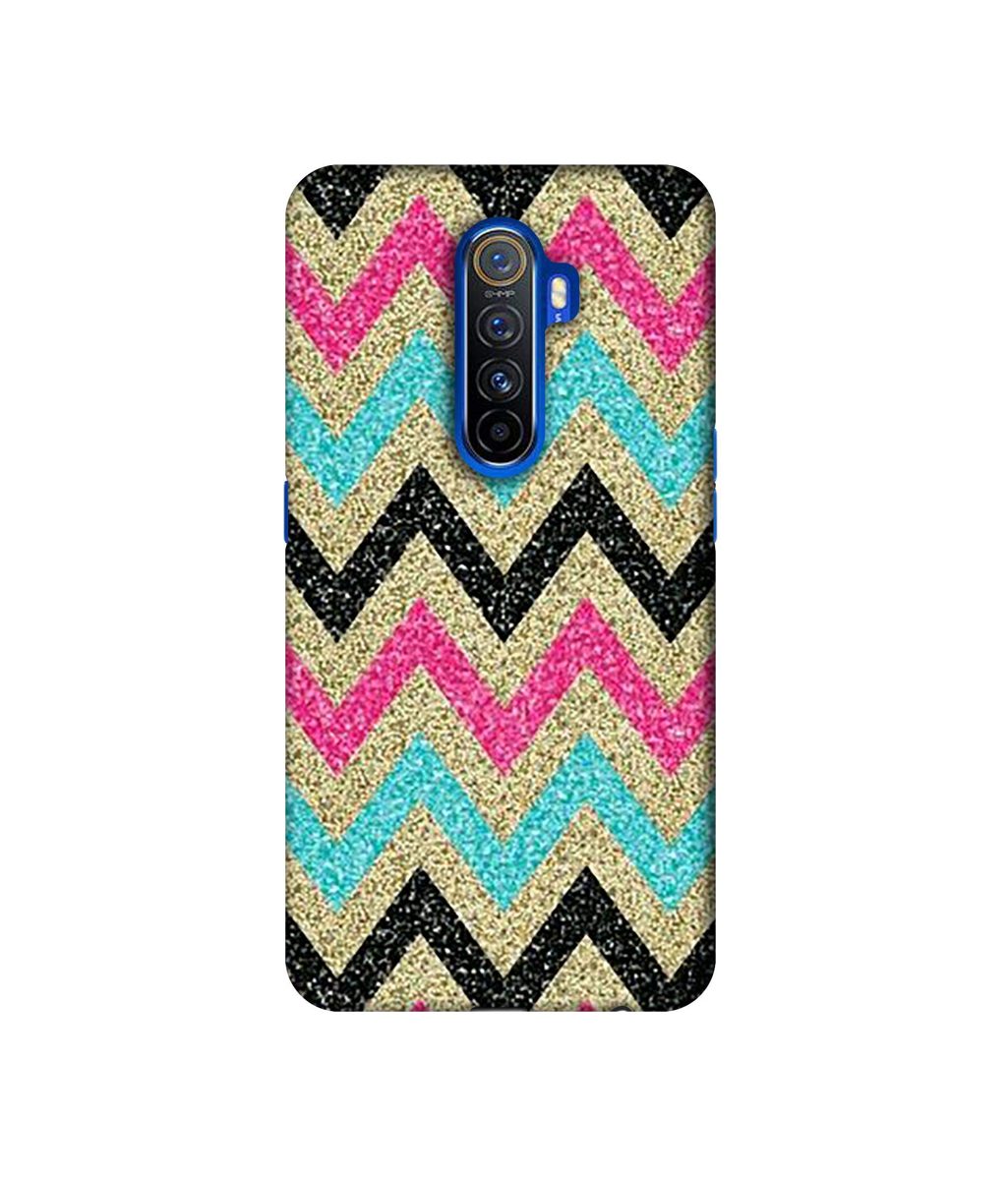 Amazon Brand - Solimo Designer Sparkle Zik Zak Texture 3D Printed Hard Back Case Mobile Cover for Oppo Reno Ace/Realme X2 Pro
