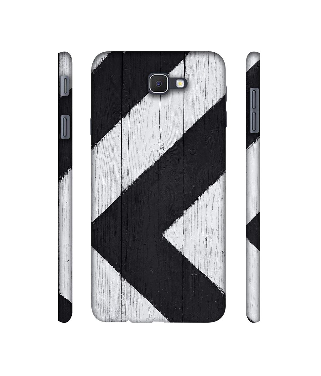Amazon Brand - Solimo Designer Black Paint Texture on Wood 3D Printed Hard Back Case Mobile Cover for Samsung Galaxy J5 Prime
