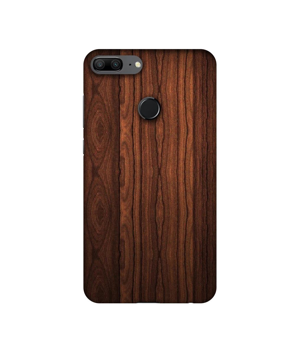 Amazon Brand - Solimo Designer Wooden Texture UV Printed Soft Back Case Mobile Cover for Huawei Honor 9 Lite