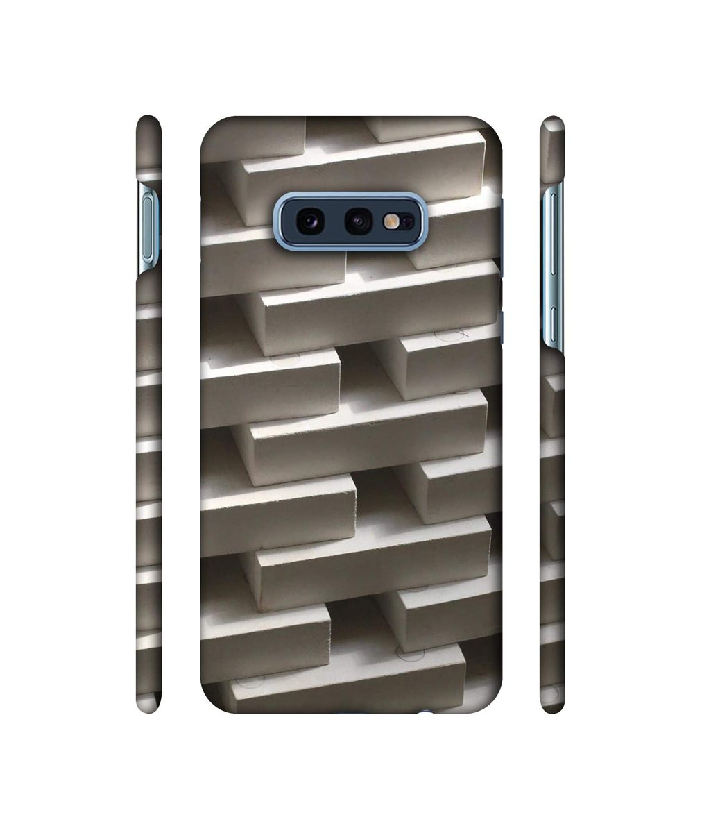 Amazon Brand - Solimo Designer Marble Blocks 3D Printed Hard Back Case Mobile Cover for Samsung Galaxy S10e