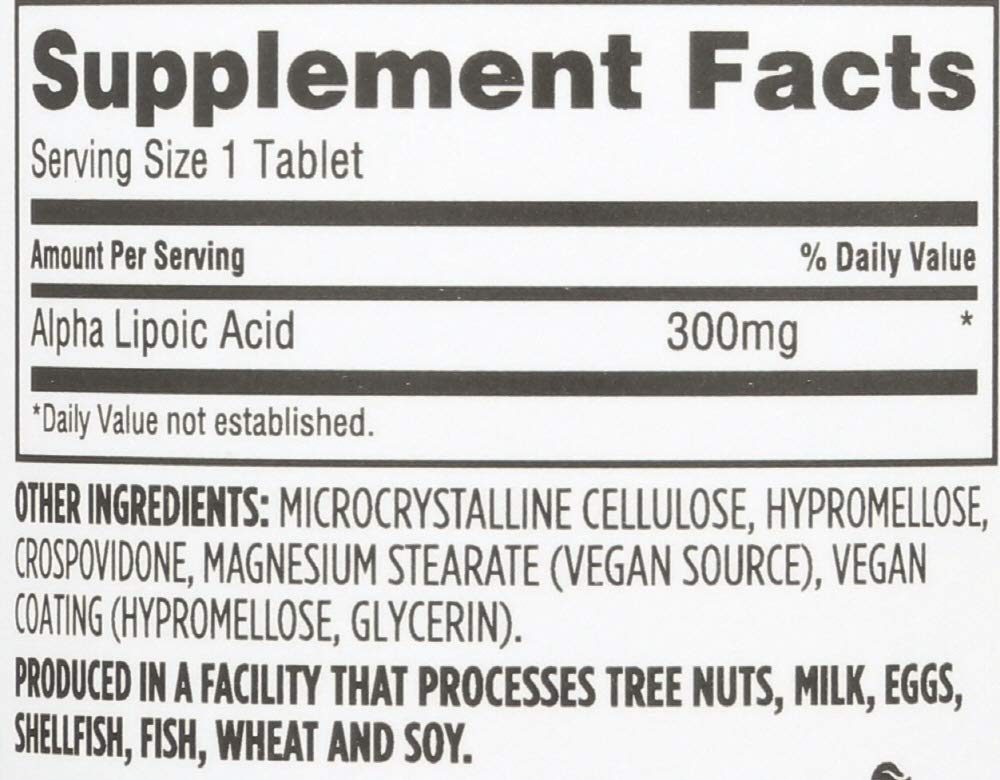 Whole Foods Market, Alpha Lipoic Acid 300mg, 120 ct