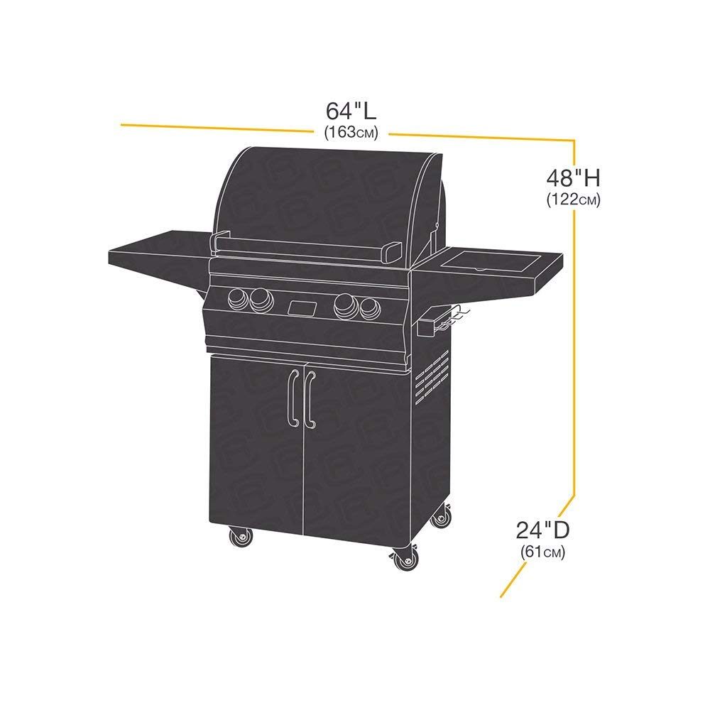 AmazonBasics Grill Cover - Large (Renewed)