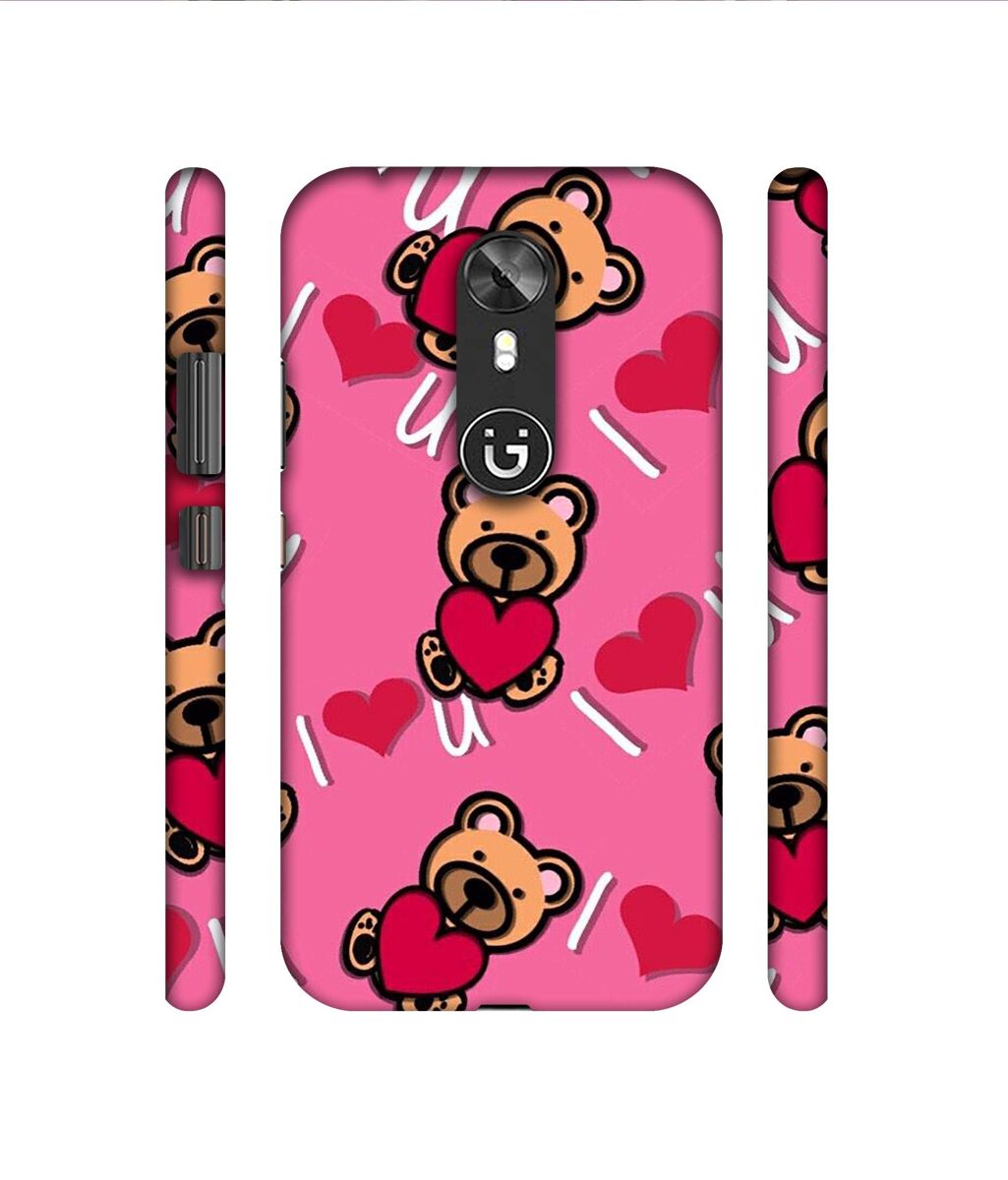 Amazon Brand - Solimo Designer Heart Holding Bear 3D Printed Hard Back Case Mobile Cover for Gionee A1