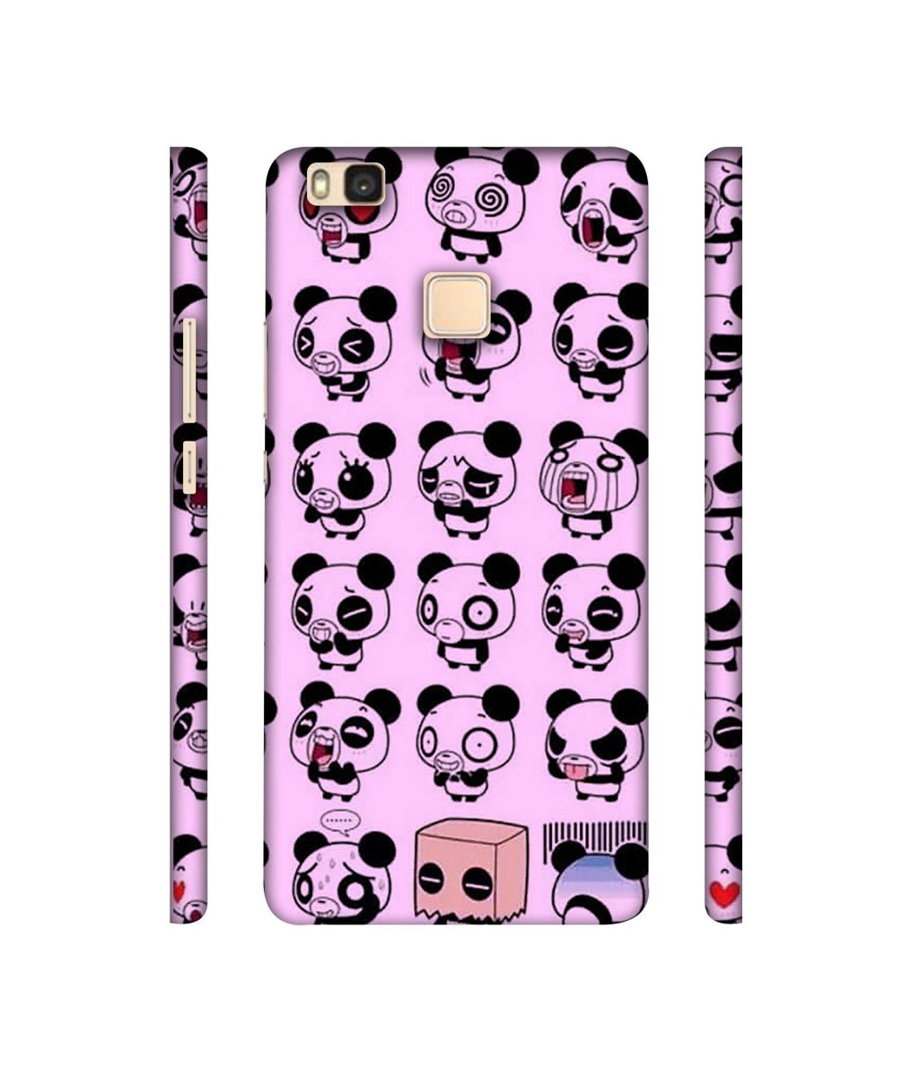 Amazon Brand - Solimo Designer Panda Experation 3D Printed Hard Back Case Mobile Cover for Huawei P9 lite
