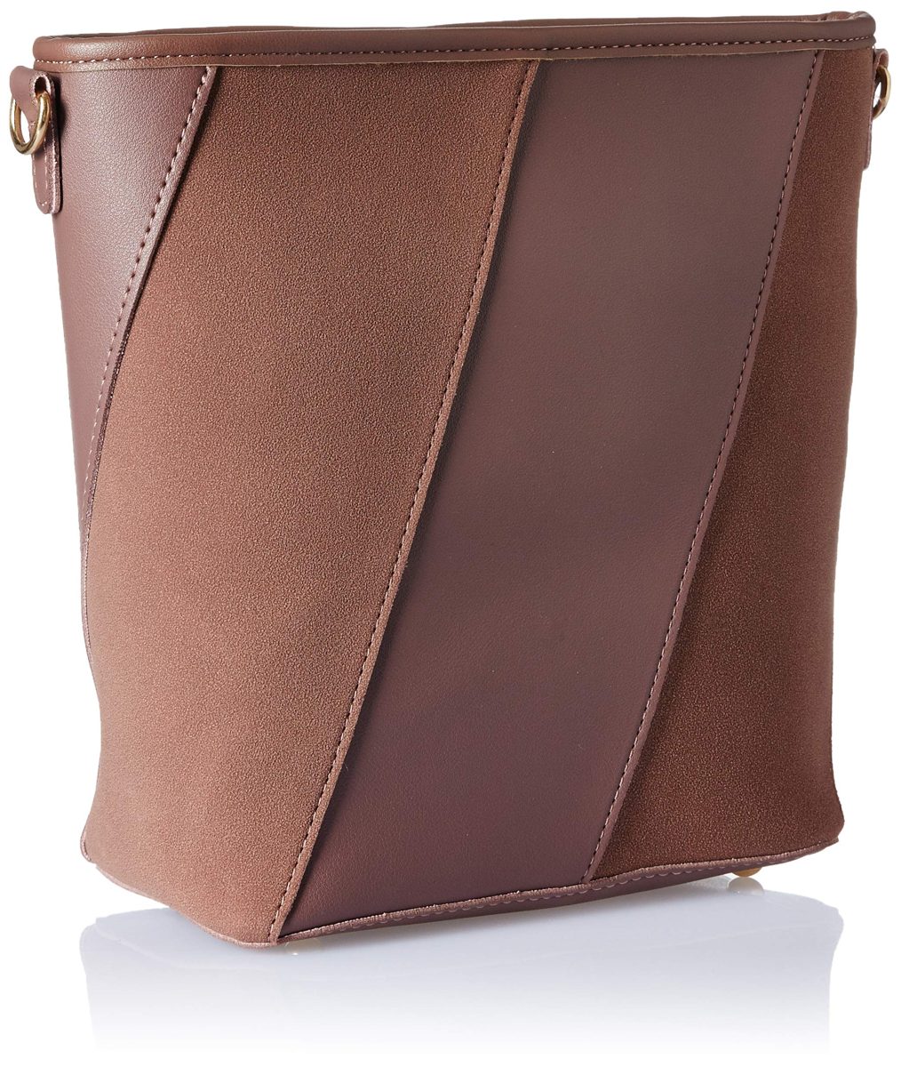 Flavia Women's Handbag with Pouch (Purple)