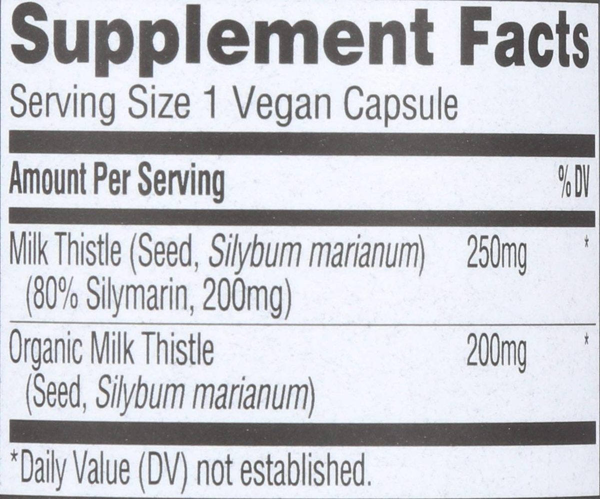 Whole Foods Market, Milk Thistle, 60 ct