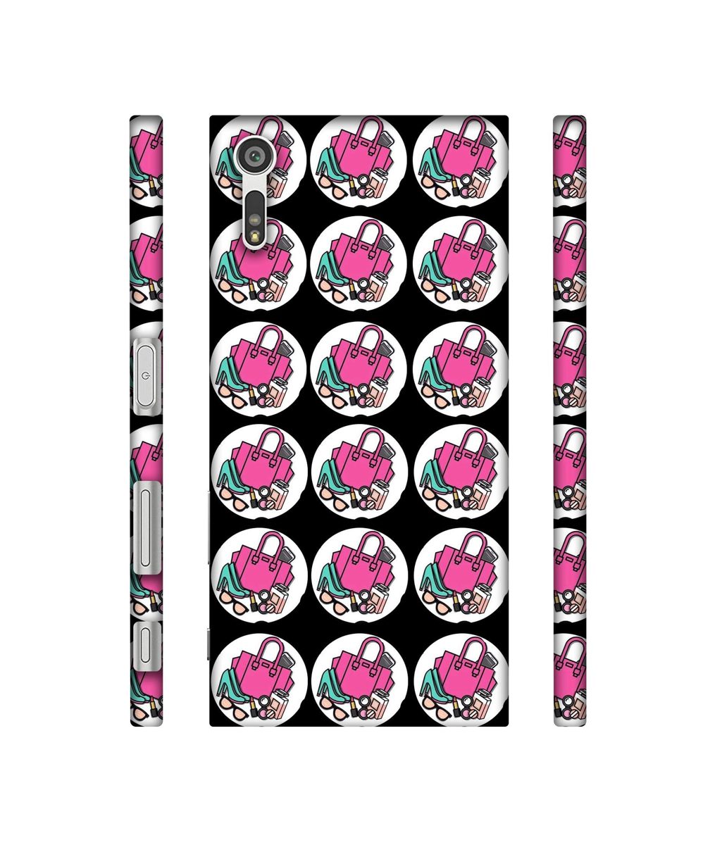 Amazon Brand - Solimo Designer Ladies Accessories Pattern 3D Printed Hard Back Case Mobile Cover for Sony Xperia XZ Dual
