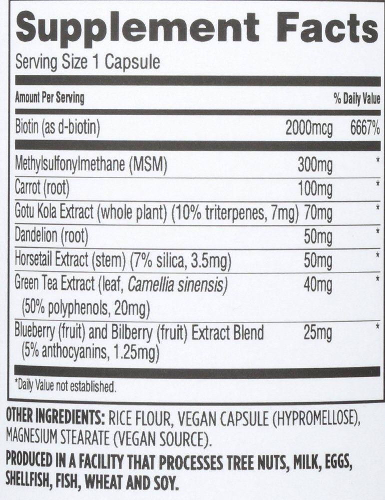 Whole Foods Market, Hair Skin & Nails Support, 90 CT