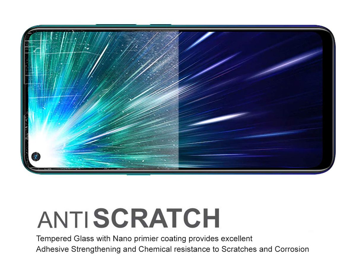 Amazon Brand - Solimo Premium Full Body Tempered Glass for Vivo Z1 Pro with Installation Kit (Black)
