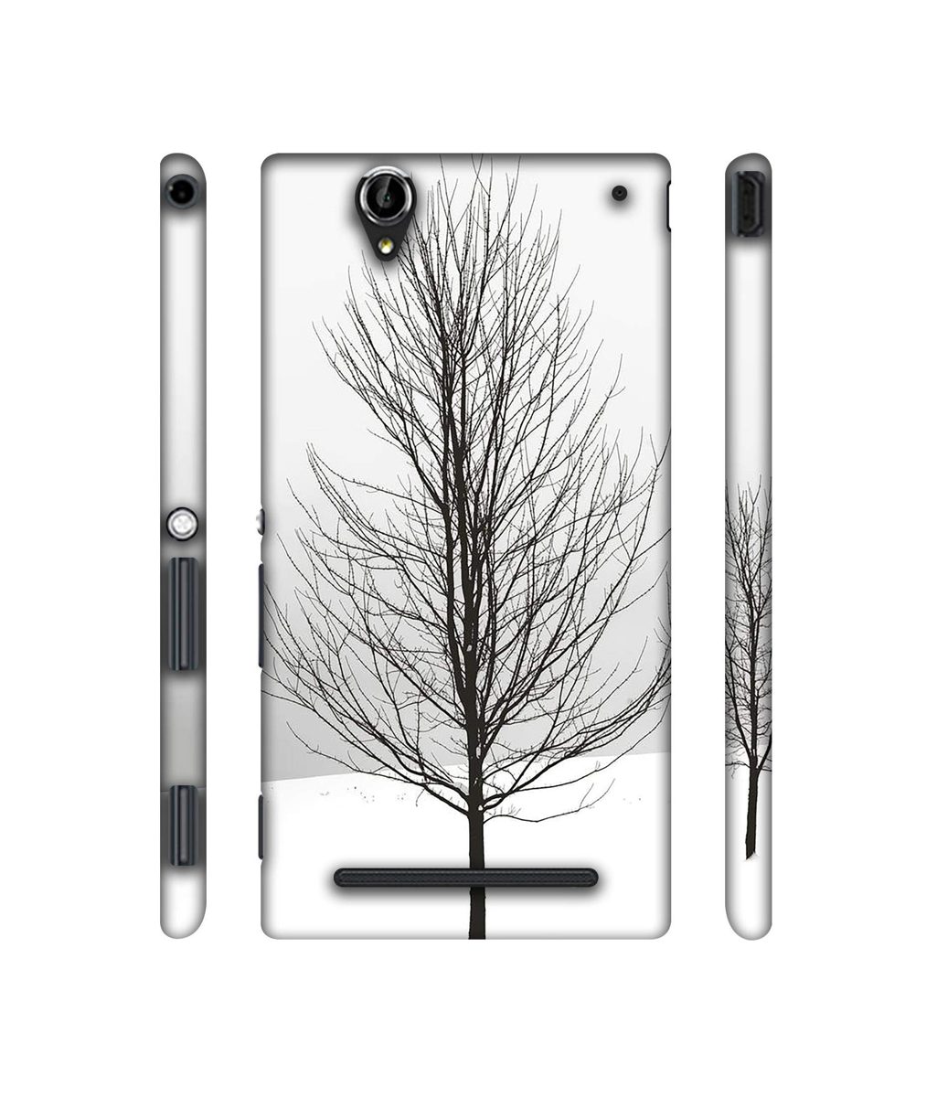 Amazon Brand - Solimo Designer Tree Sketch 3D Printed Hard Back Case Mobile Cover for Sony Xperia T2 Ultra