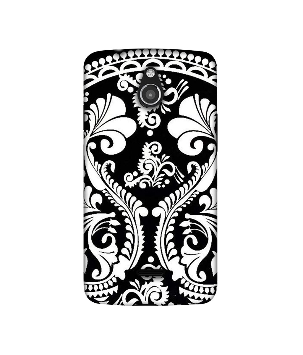 Amazon Brand - Solimo Designer Round White Rangoli 3D Printed Hard Back Case Mobile Cover for InFocus M2