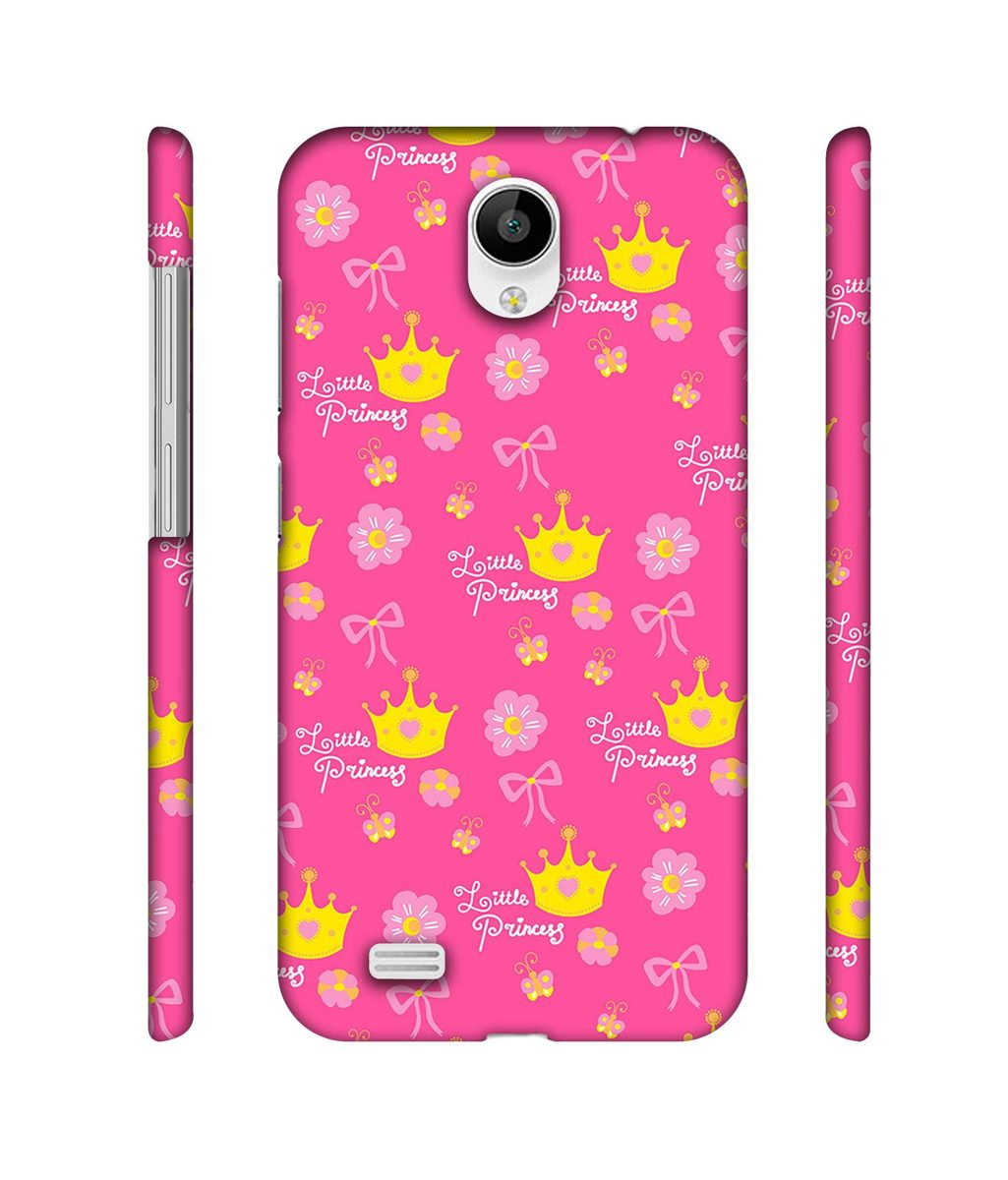 Amazon Brand - Solimo Designer Little Princess Pattern 3D Printed Hard Back Case Mobile Cover for Vivo Y21L