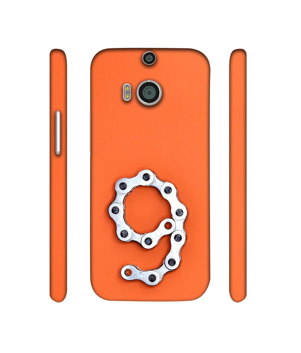 Amazon Brand - Solimo Designer Number Nine 3D Printed Hard Back Case Mobile Cover for HTC One M8