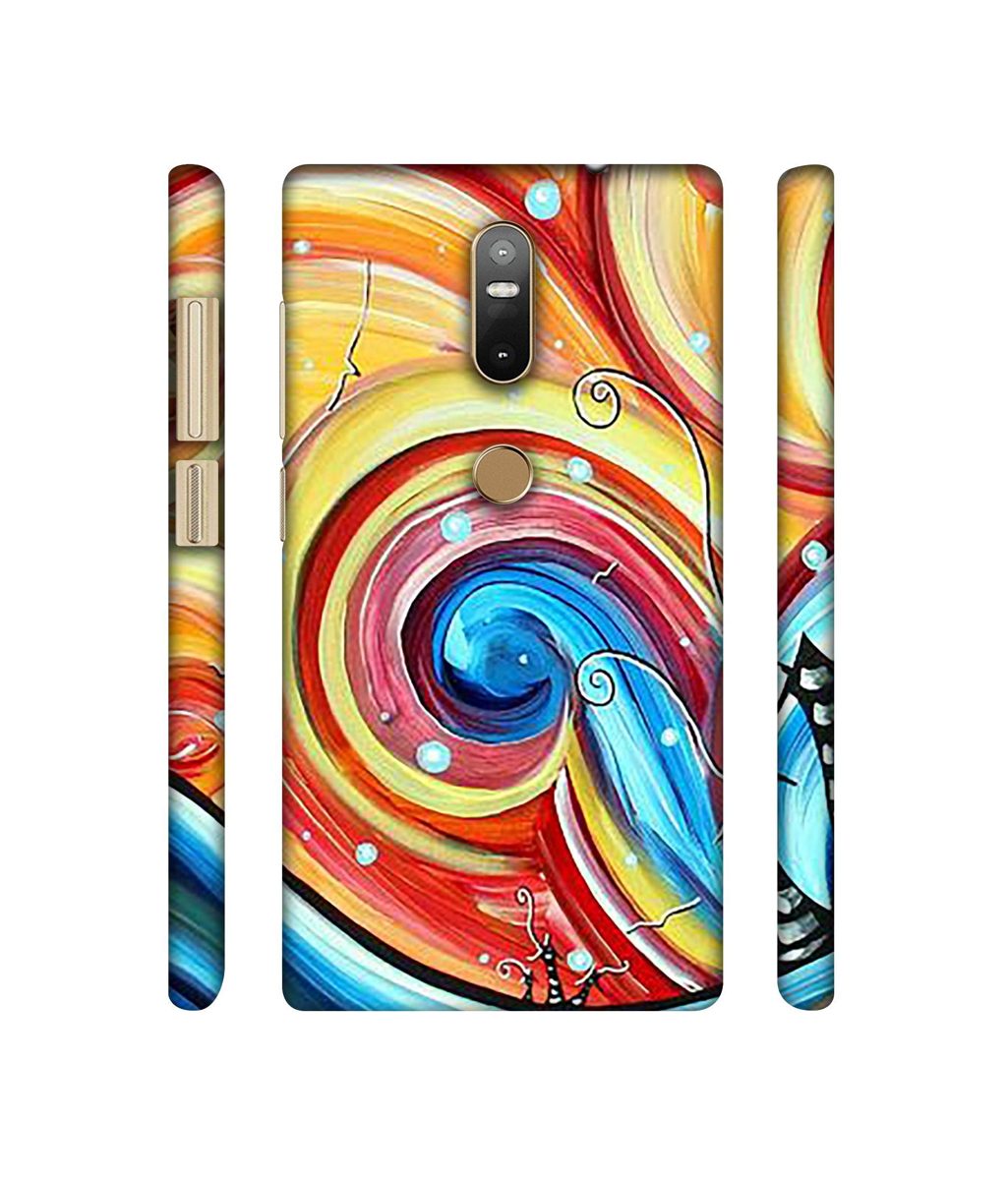 Amazon Brand - Solimo Designer Abstarct Color Mixing 3D Printed Hard Back Case Mobile Cover for Lenovo Phab2 Plus