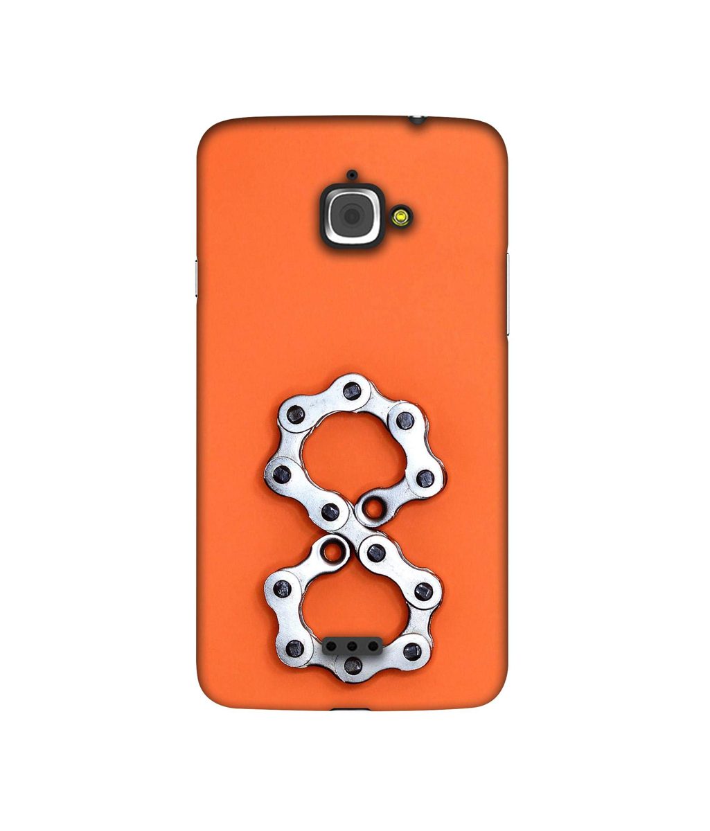 Amazon Brand - Solimo Designer Number Eight 3D Printed Hard Back Case Mobile Cover for InFocus M350