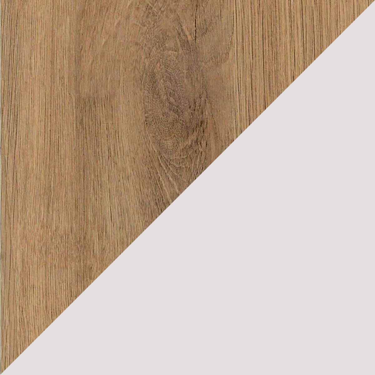 Amazon Brand - Movian Cinca 5-Door Wardrobe with Mirrors and Internal Storage Compartments, 226 x 216 x 62cm, White/Oak-Colour Accents