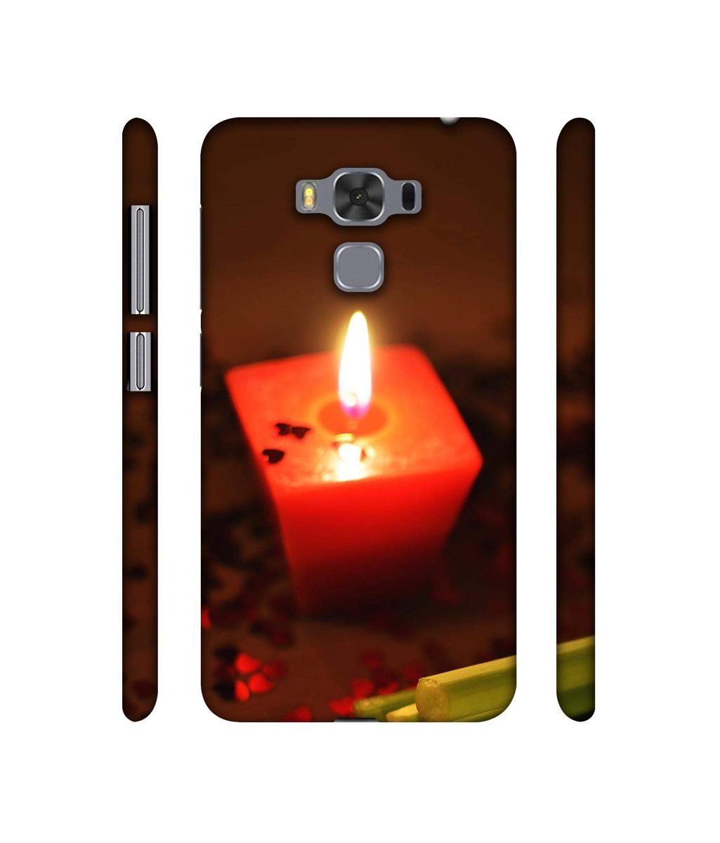 Amazon Brand - Solimo Designer Candle Light 3D Printed Hard Back Case Mobile Cover for Asus Zenfone 3 Max ZC553KL