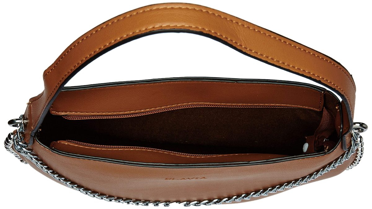 Flavia Women's Handbag (Brown)