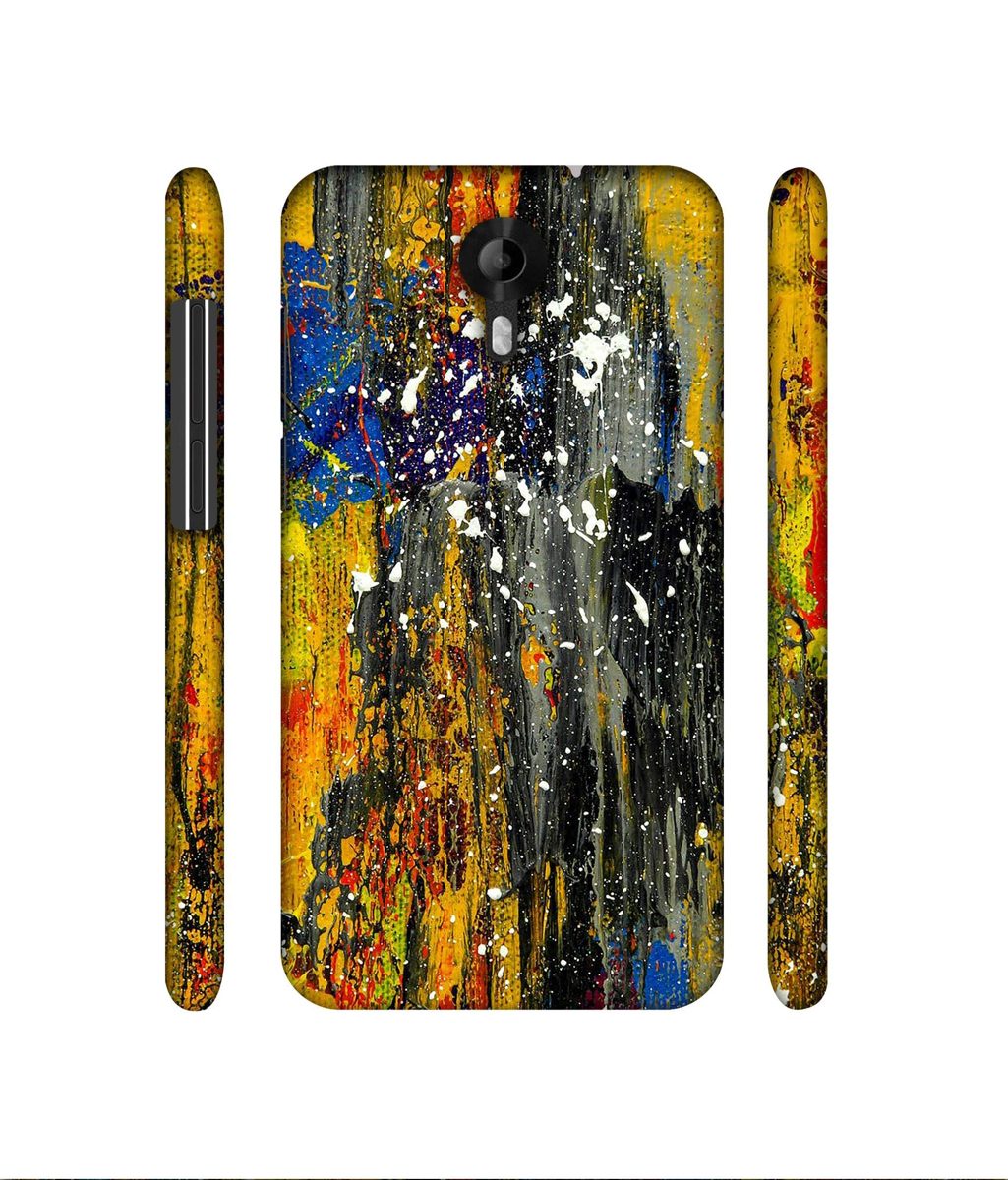 Amazon Brand - Solimo Designer Multicolor Color Splsh 3D Printed Hard Back Case Mobile Cover for Micromax Canvas Nitro 4G E455
