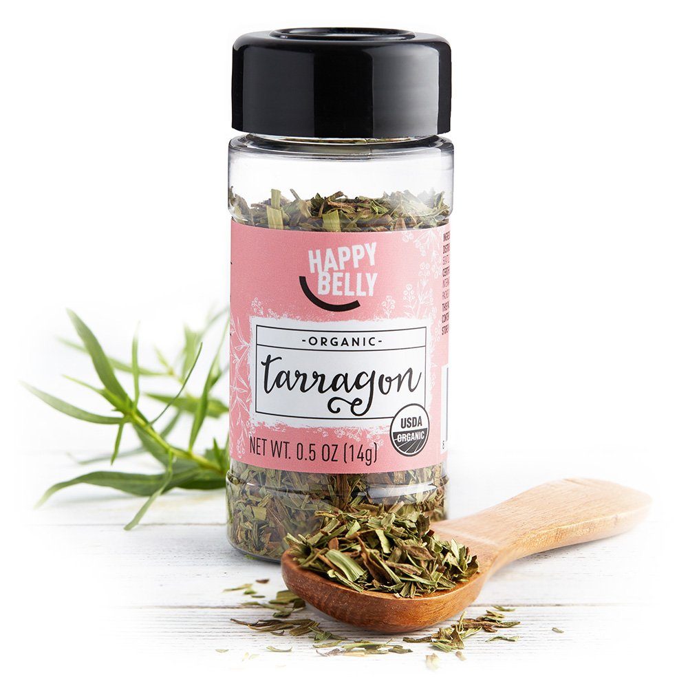 Amazon Brand - Happy Belly Organic Tarragon, 0.5-Ounce