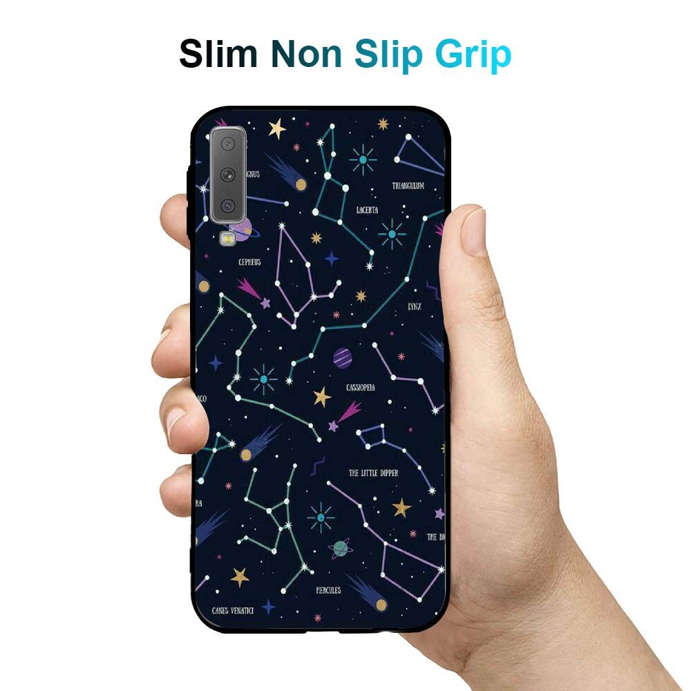 Amazon Brand - Solimo Designer Universe Printed Hard Back Case Mobile Cover for Samsung Galaxy A7 (2018) (D1255)