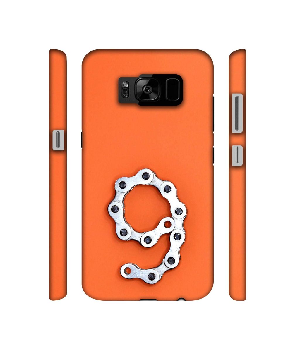 Amazon Brand - Solimo Designer Number Nine 3D Printed Hard Back Case Mobile Cover for Samsung Galaxy S8 Plus