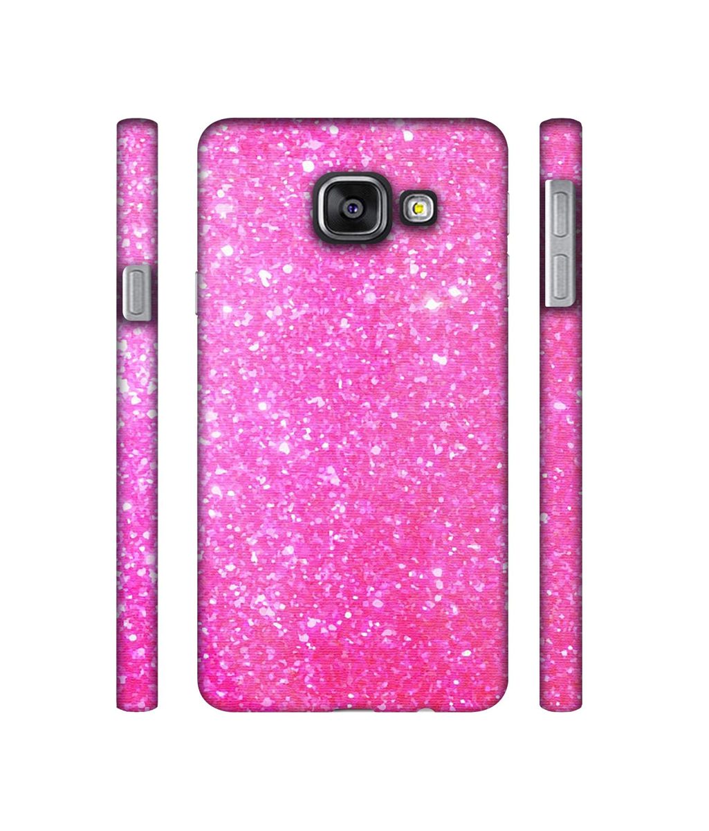 Amazon Brand - Solimo Designer Pink Sparkle 3D Printed Hard Back Case Mobile Cover for Samsung Galaxy A3 (2016)