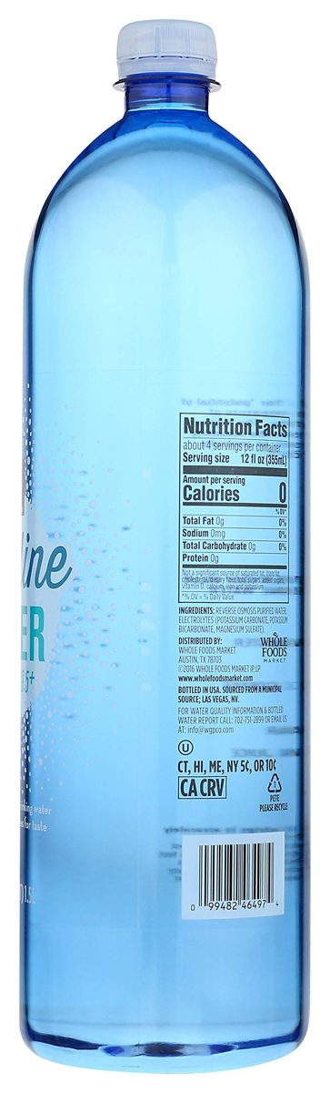 Alkaline Water, 50.7 Fl Oz