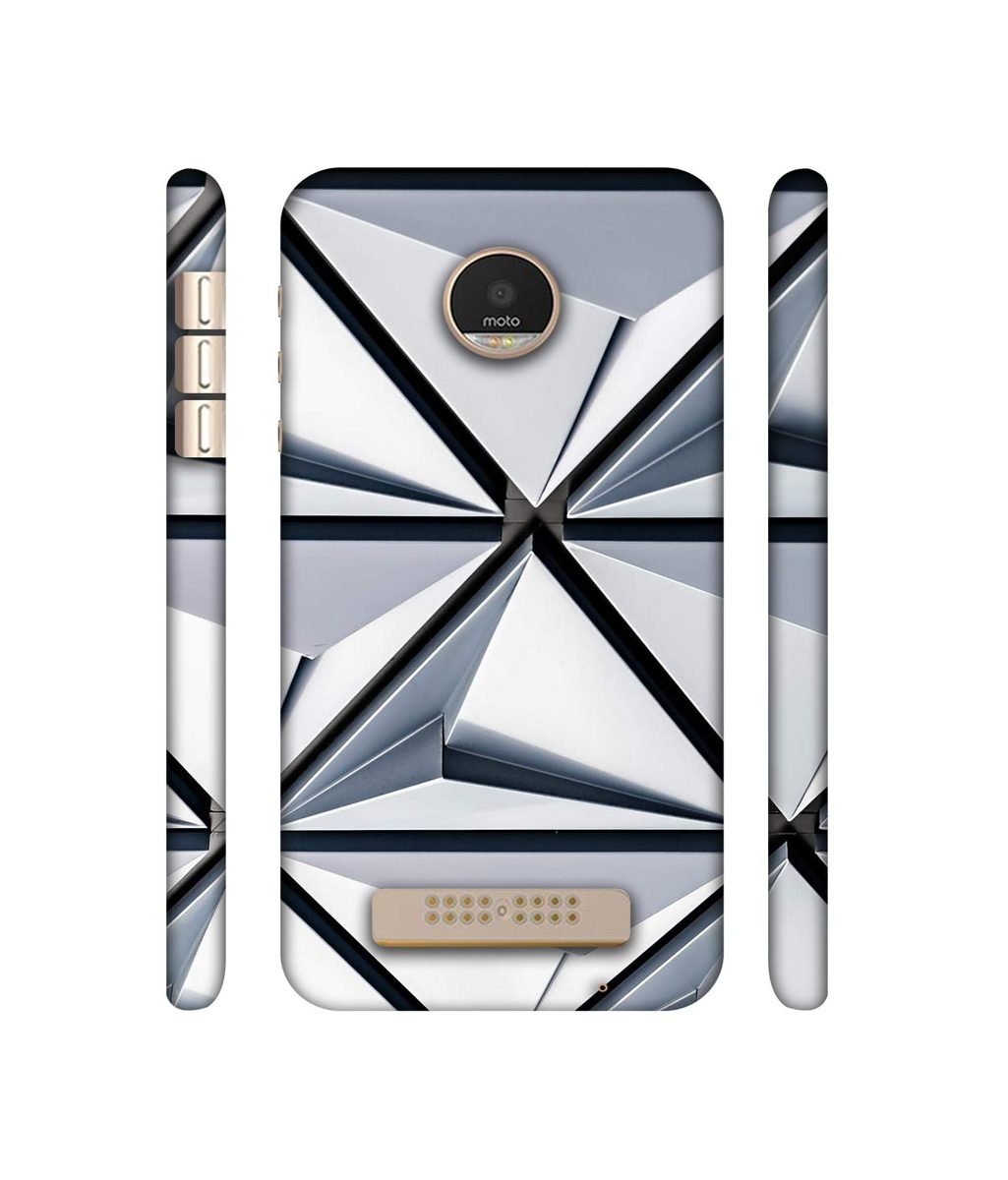 Amazon Brand - Solimo Designer Hexagon Texture 3D Printed Hard Back Case Mobile Cover for Motorola Moto Z Play