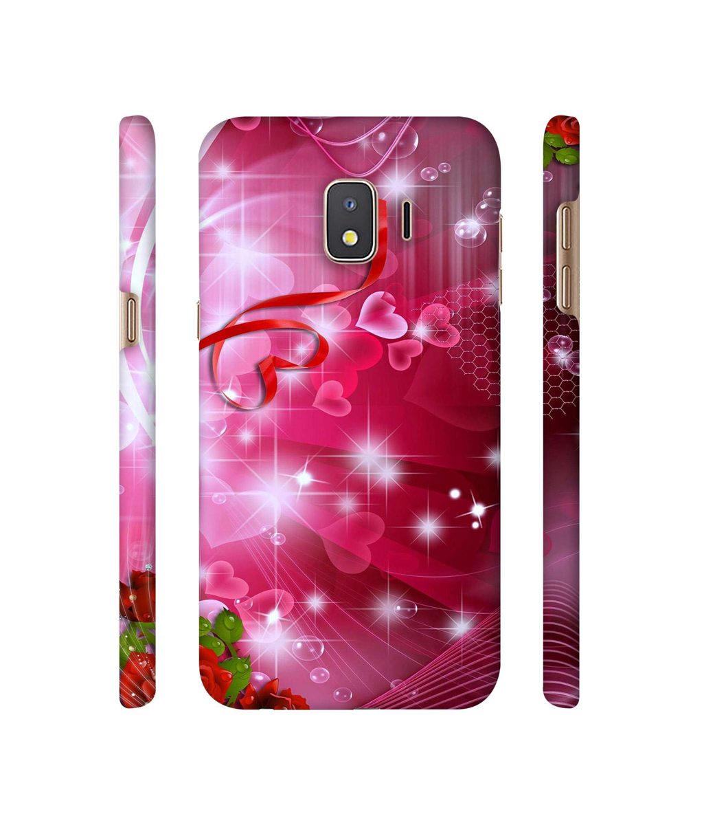 Amazon Brand - Solimo Designer Love 3D Printed Hard Back Case Mobile Cover for Samsung Galaxy J2 Core